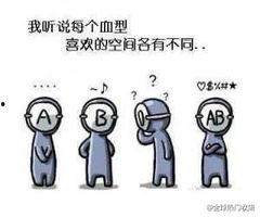 b型血搞笑